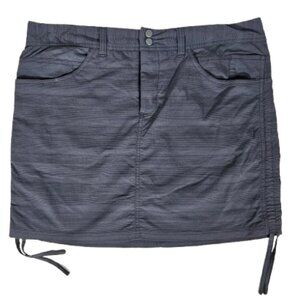 Horny Toad Gray Skort Skirt Women's Size 12